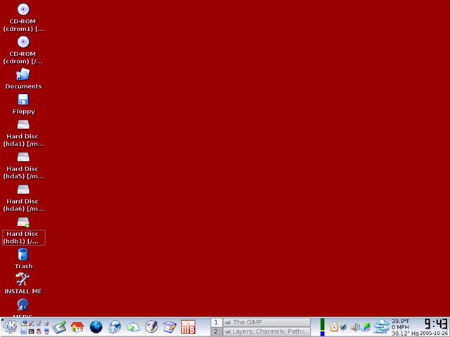 mepisscreen1 HowTo: Repartition Hard Drive without Reformatting